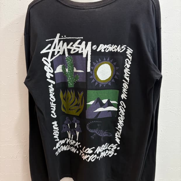 Stussy 스투시 하이 데저트 롱슬리브