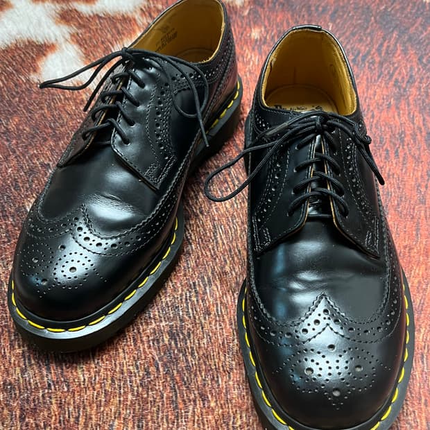 [270] 닥터마틴 3989 브로그 윙팁 로퍼 블랙