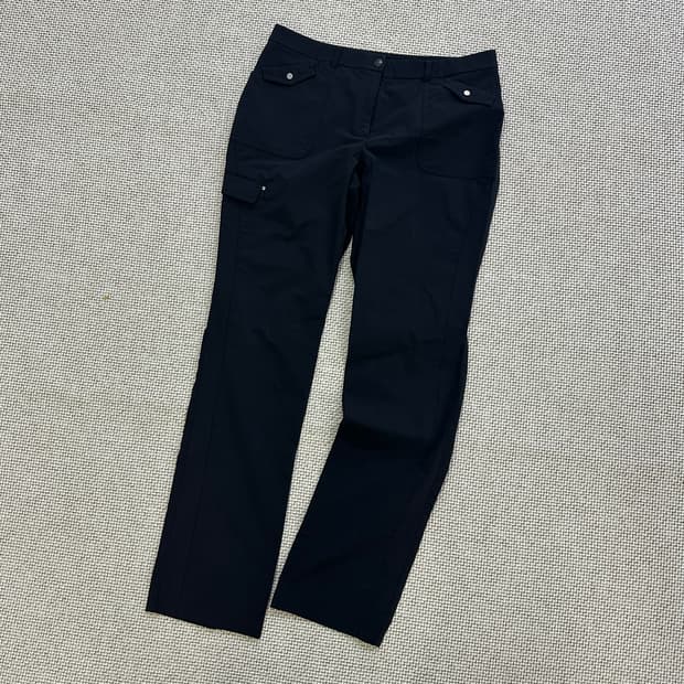 79 노스페이스 블랙 등산 팬츠 0423D