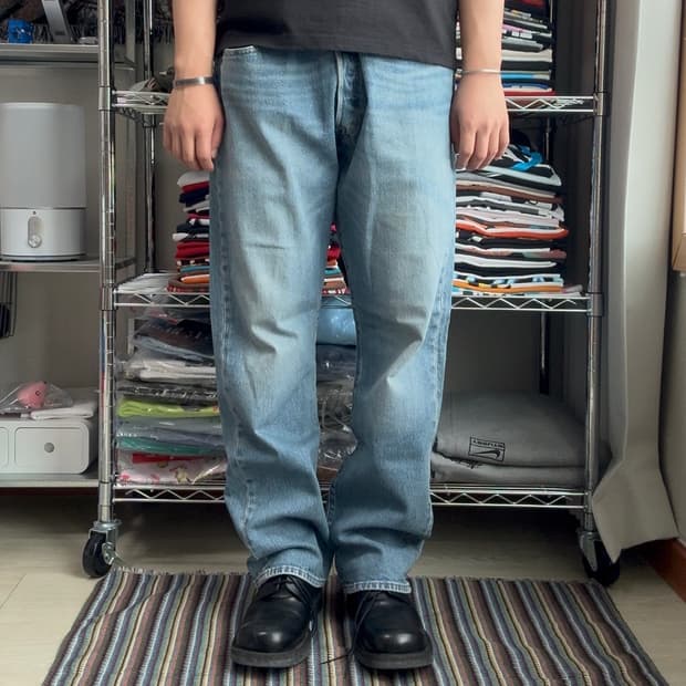 리바이스 501 데님 팬츠