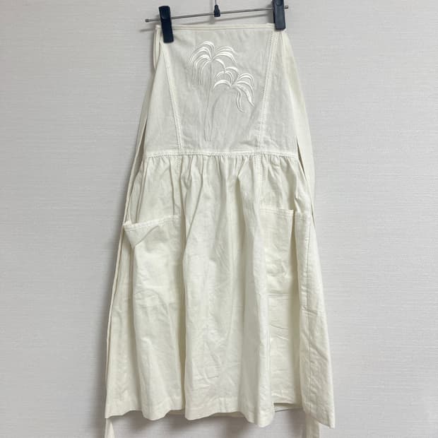 빈티지 야자수 원피스