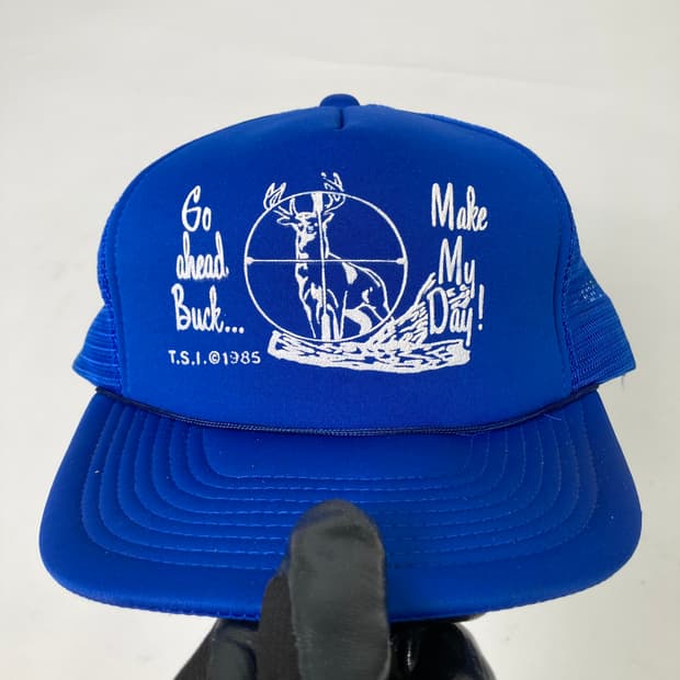 80s Trucker Hat (blue)