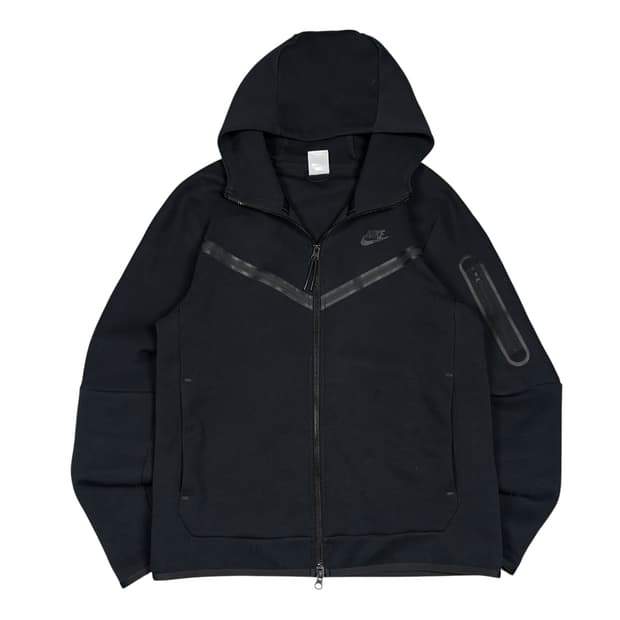 나이키 신형 블랙 테크팩 후드집업
