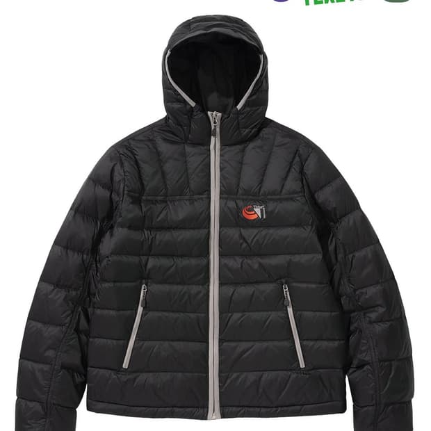 테켓 경량패딩 블랙 m