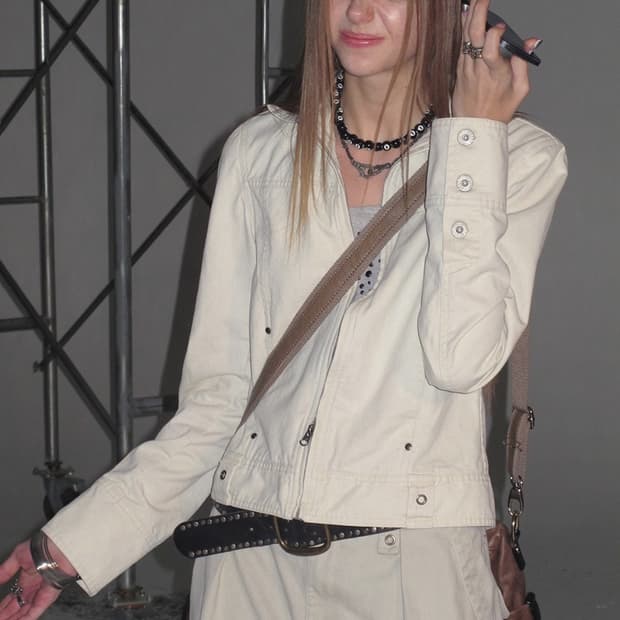 테스트메커니즘 빈티지 숏자켓