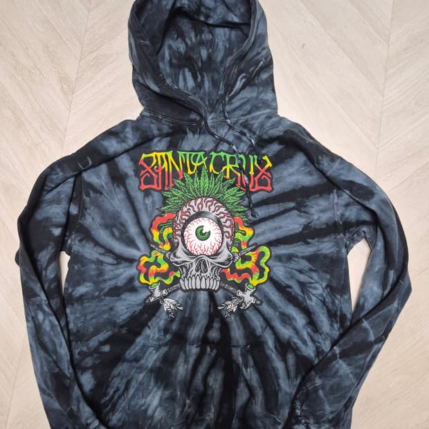 정품 산타크루즈 타이다이 후드