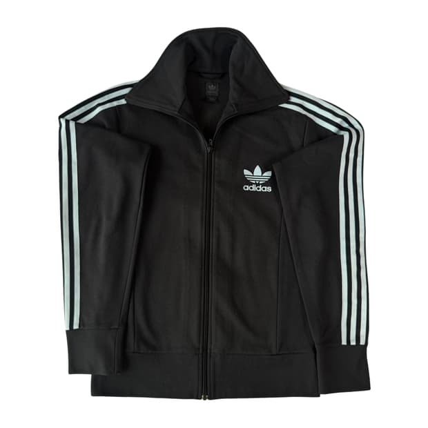 2+1) 아디다스 트랙탑 스카이블루 삼선, 로고 희귀져지 XL