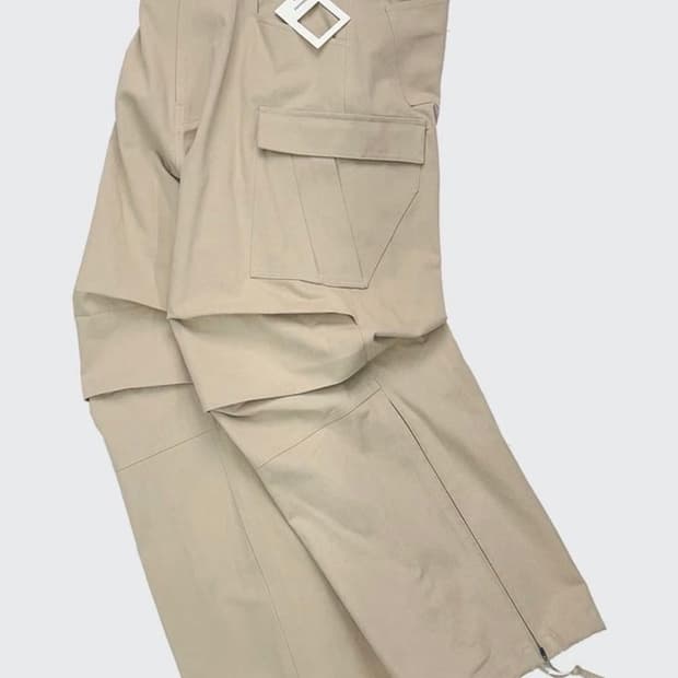 논노드 사이드집 카고팬츠 베이지 3