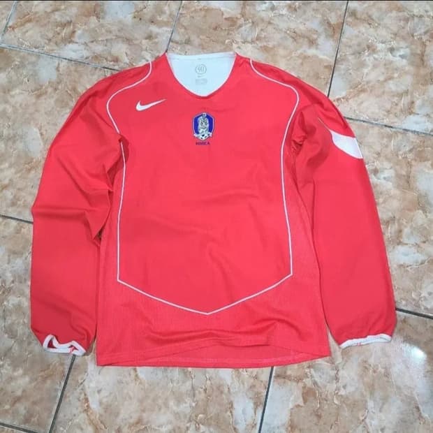 나이키 04 06 대햐민국 축구 국대 긴팔 축구져지(지급용)