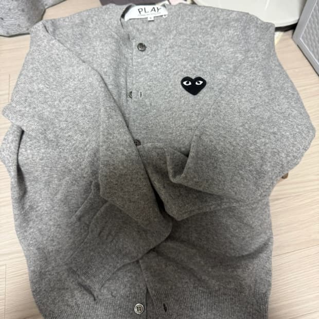 꼼데 가디건 신형 S