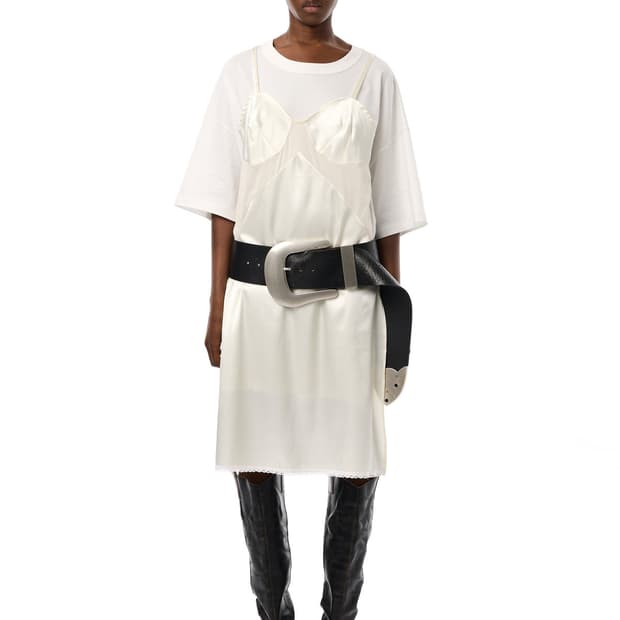 [XS]바퀘라 슬립 드레스 티셔츠