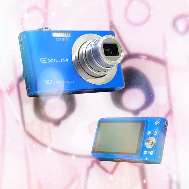[수채화&풀박스!] 카시오 Exilim EX-Z100 블루 디지털키메라