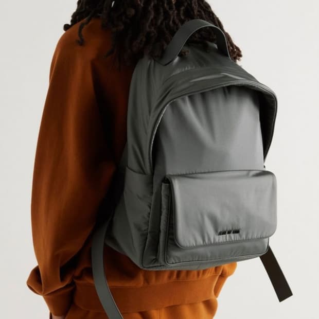 피어오브갓 레더 트림 쉘 백팩