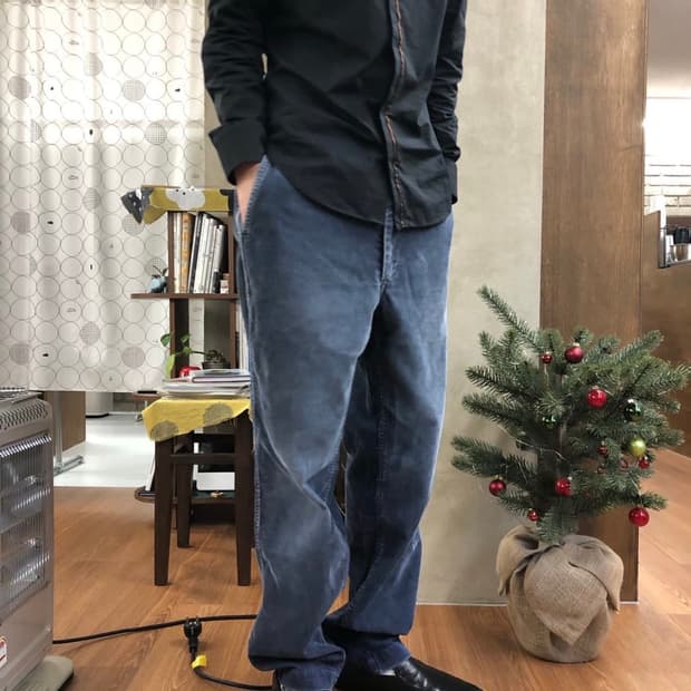 꼼데가르송 옴므 코듀로이 팬츠