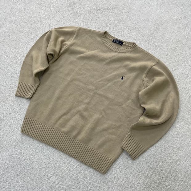 실측확인 폴로랄프로렌 긴팔 니트 0319M