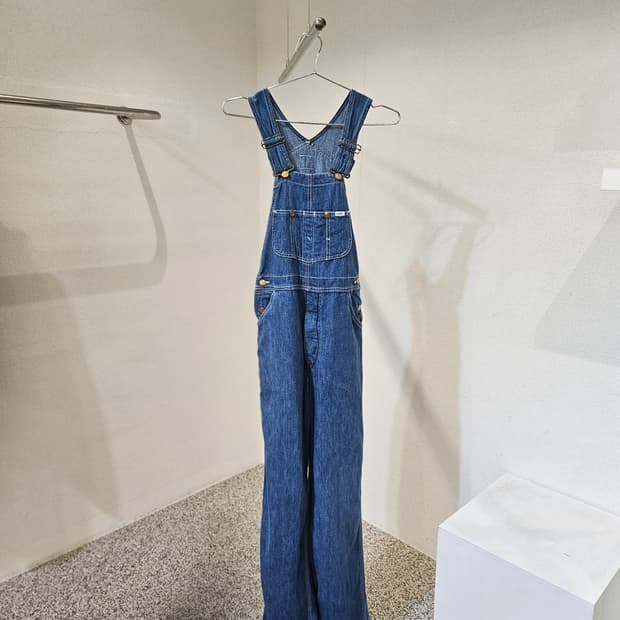 LEE 데님 오버롤 팬츠