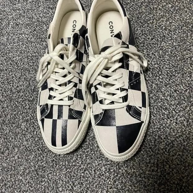 (270) 컨버스 체커보드 건흰 올스타