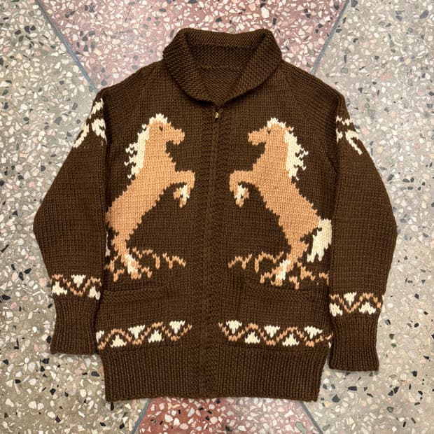 50s 웨스턴 코위찬 가디건 (L)