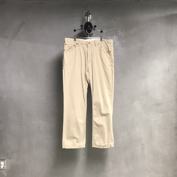 폴로 랄프로렌 베이지 코튼 팬츠 36X36