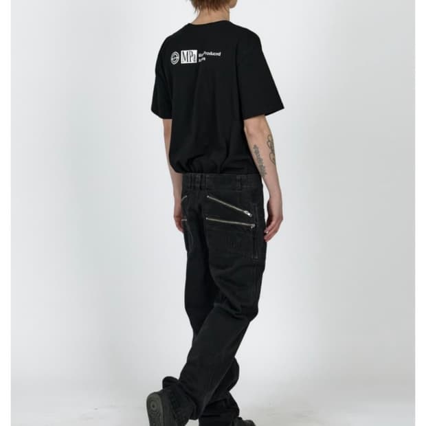 MPa SPLIT POCKET PANTS (Black, L)