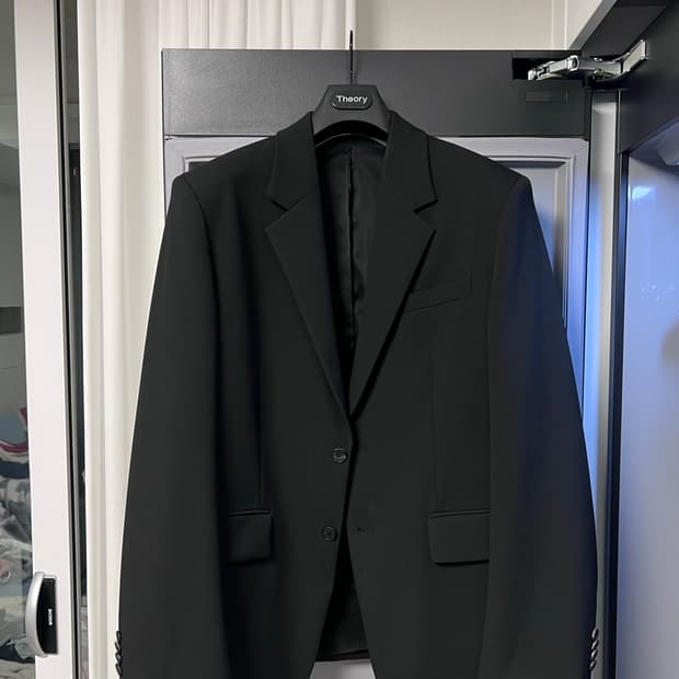 남자정장 컨셉원 TR 셋업 수트 블랙 100, 32