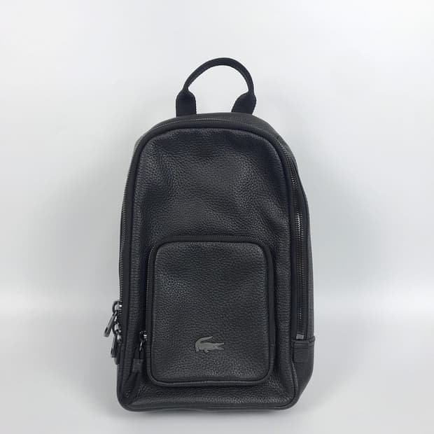 라코스테 가죽 레더 슬링백 가방