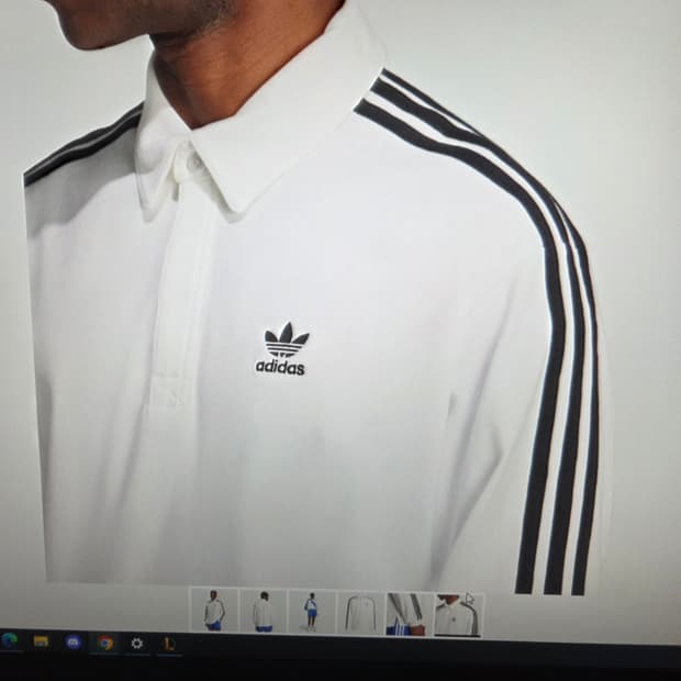 아디다스 삼선 폴로 긴팔티