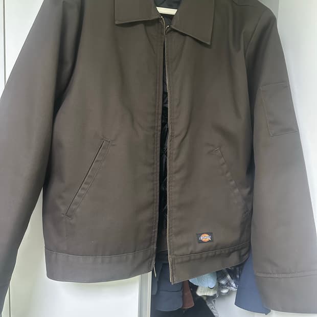 디키즈 아이젠하워 자켓 L 다크 브라운