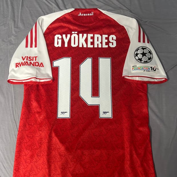 25/26 아스날 홈 어센틱 유니폼 