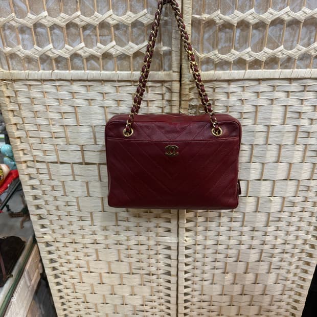 정품 샤넬 쉐프론 캐비어 체인 숄더백 팝니다