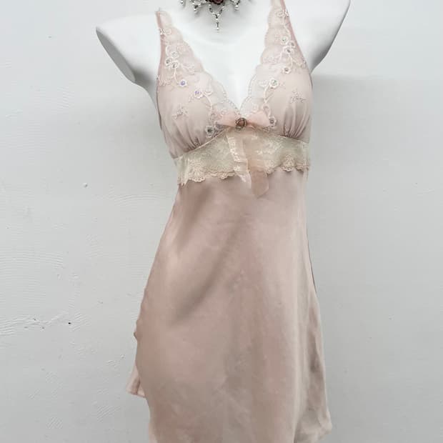 에블린 핑크 시어 슬립