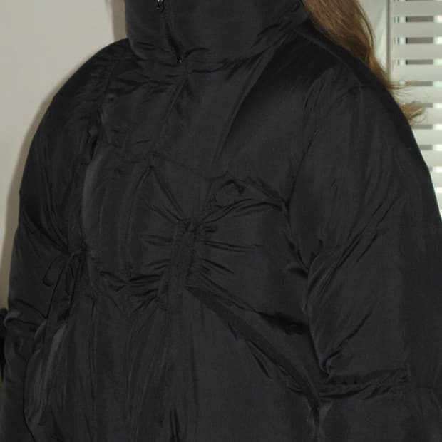 시눈 블랙 패딩 자켓
