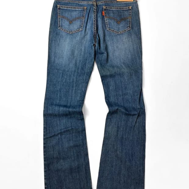 리바이스 오렌지탭 세미 부츠컷 데님 팬츠 PN5682   