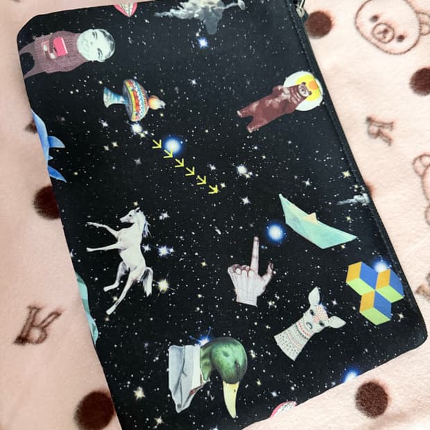 고전)핸드 파우치 