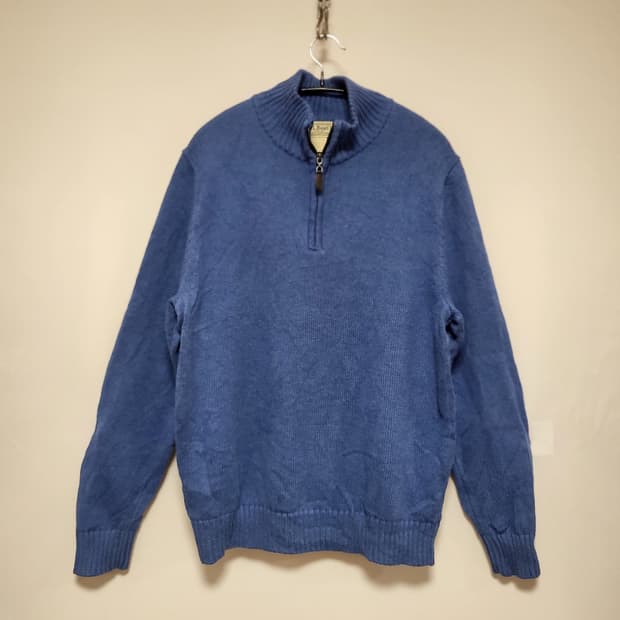 LL BEAN 반집업니트