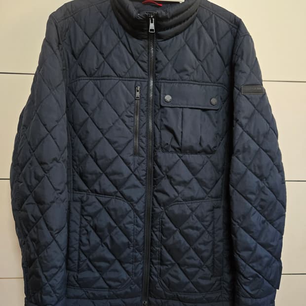 블랙야크 퀼팅 네이비 자켓(100)