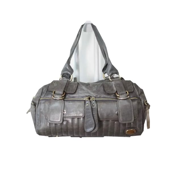 끌로에 그레이 도트백 패딩턴백