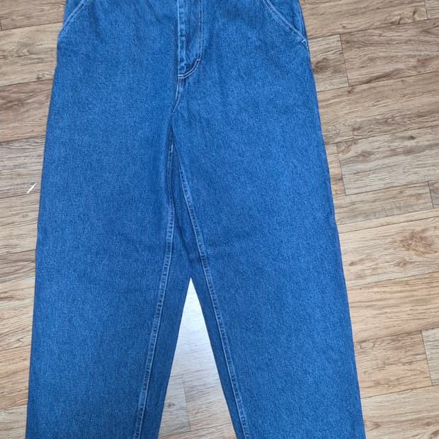 폴라스케이트 빅보이 워크팬츠 m 워시드블루