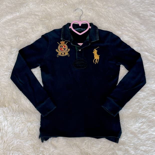 대장템) 폴로 황금 빅포니 티셔츠