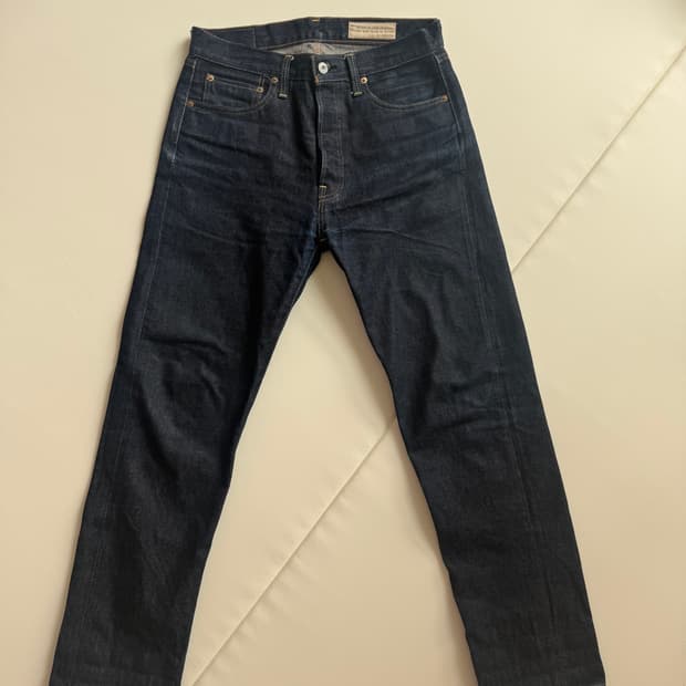 본쿠라66 size30 생지데님