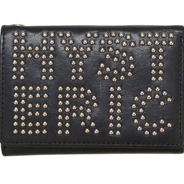 히스테릭글래머 로고 스터드 트라이폴드 월렛