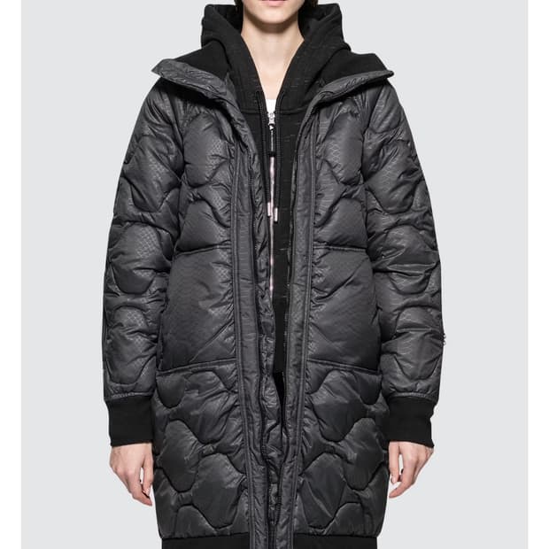 아디다스 롱패딩 스텔라맥카트니 패딩 블랙