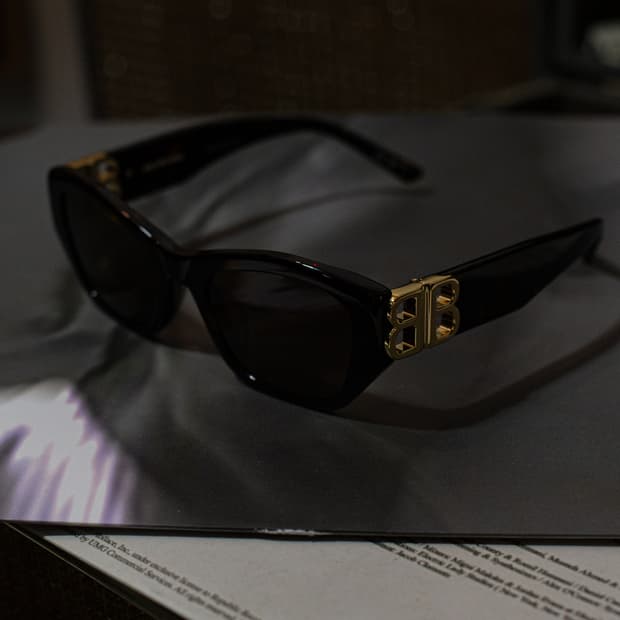 BALENCIAGA BB SUNGLASSES LEOPARD