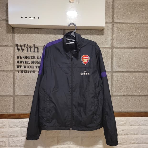 나이키 아스날 사이드라인 바람막이 100