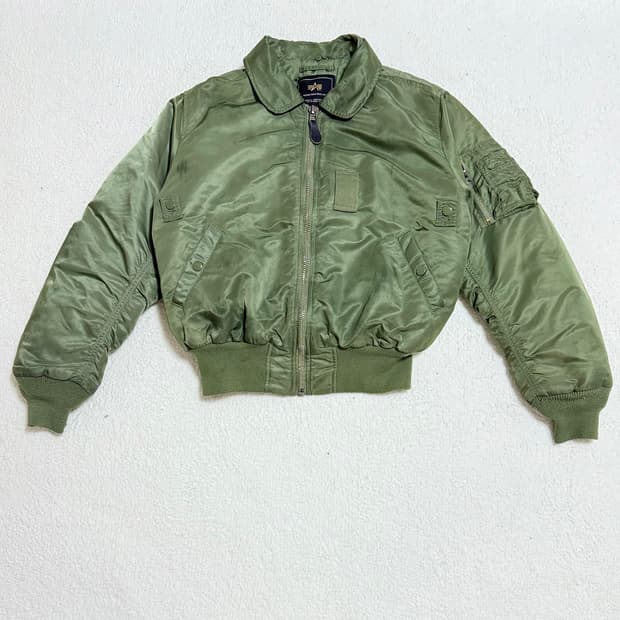 알파인더스트리 MA-1 항공 점퍼 카키