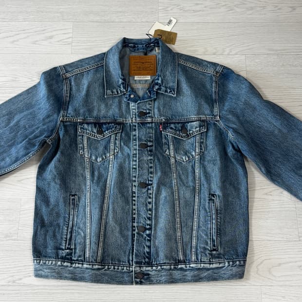 택 달린 리바이스 타입3 트러커(워싱) L사이즈 판매