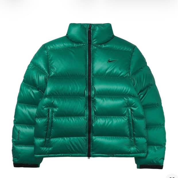 나이키 녹타 그린블랙 패딩