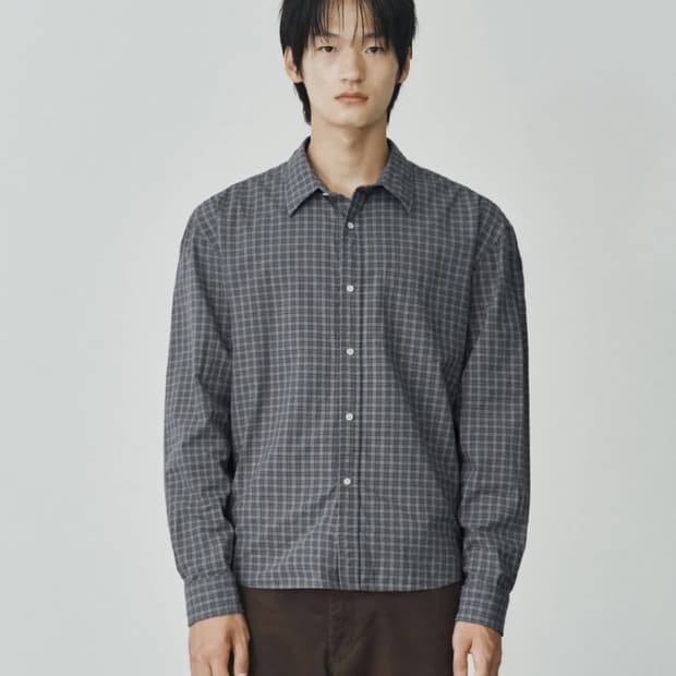 브랜디드 스토커즈 핀터 크롭셔츠 네이비,그레이 2장