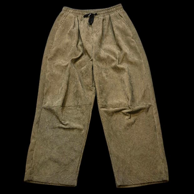 30~32인치 카키 벌룬핏 코듀로이팬츠 