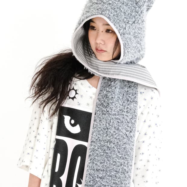 샵페어리 후드 머플러